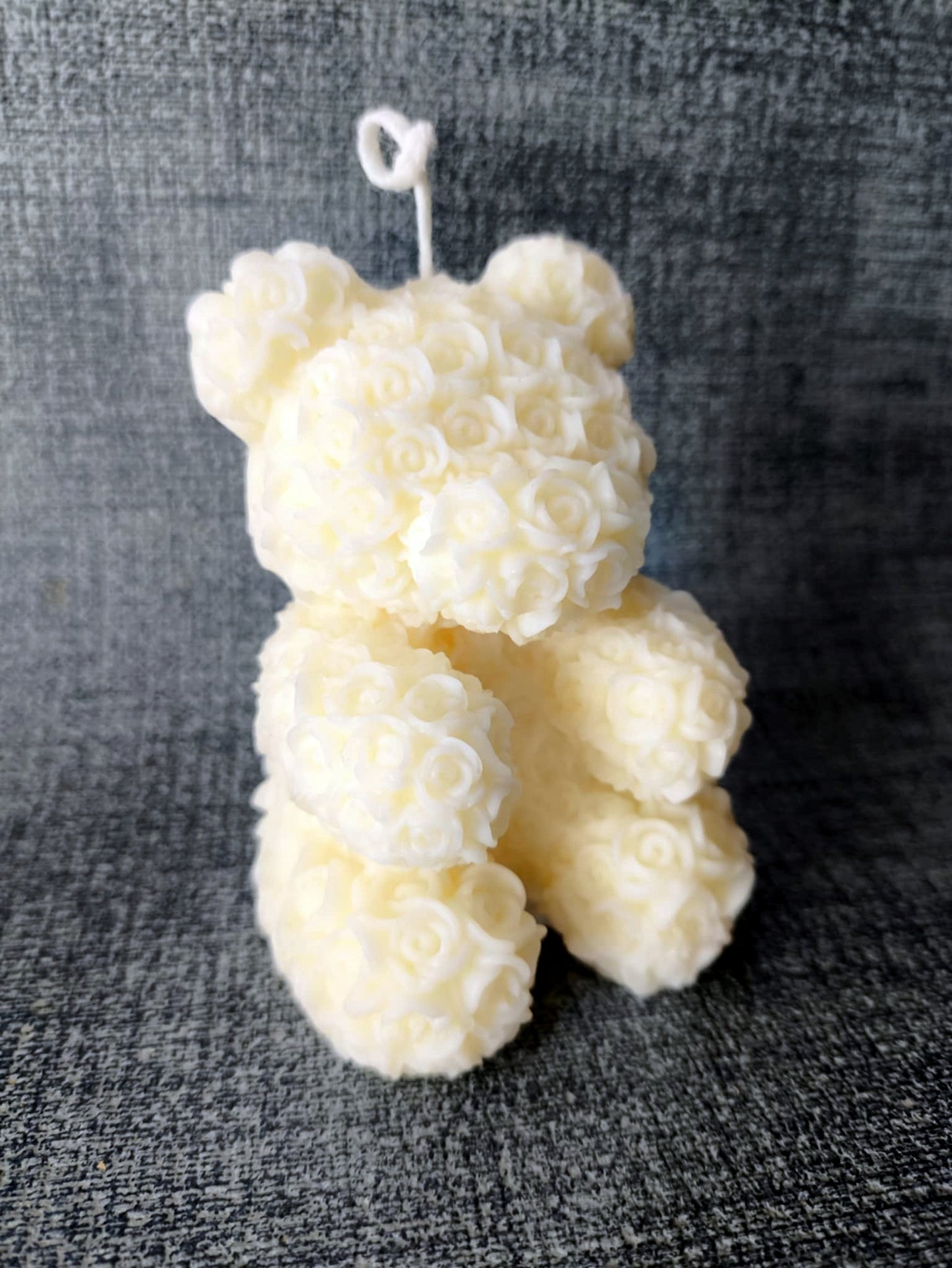 Rose Teddy Bear 100% Eco Natural Soy Wax Candle