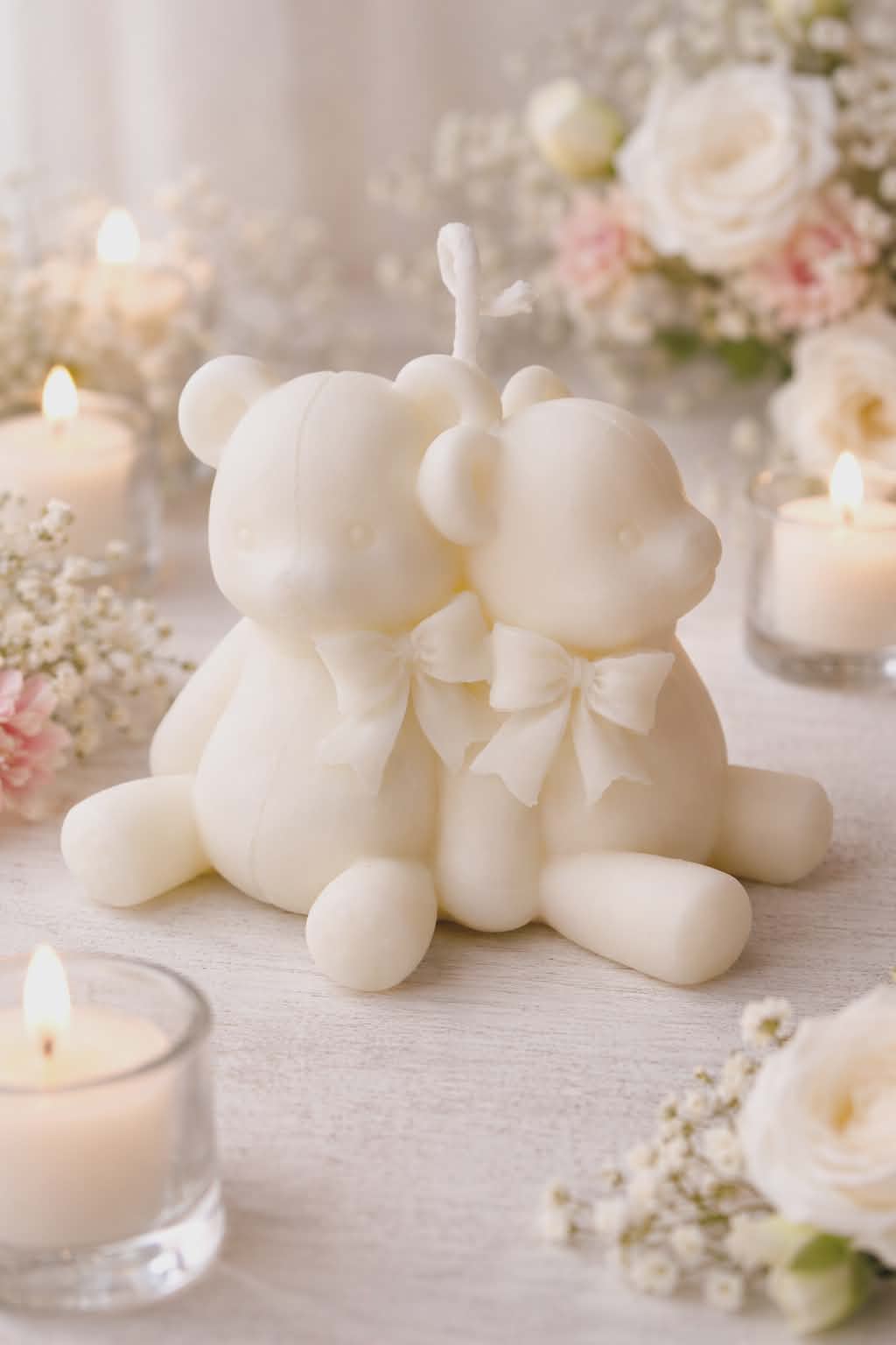 Teddy Bears 100% Eco Natural Soy Wax Candle