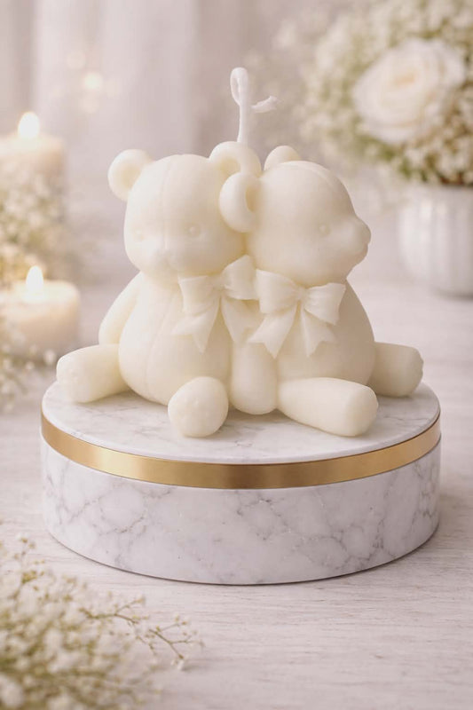 Teddy Bears 100% Eco Natural Soy Wax Candle