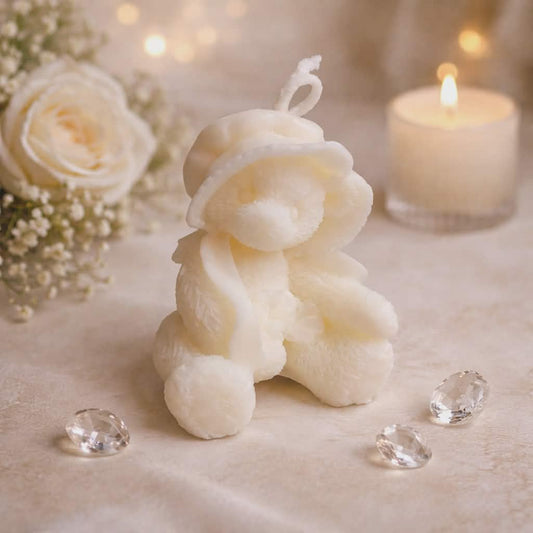 Teddy Bear 100% Eco Natural Soy Wax Candle