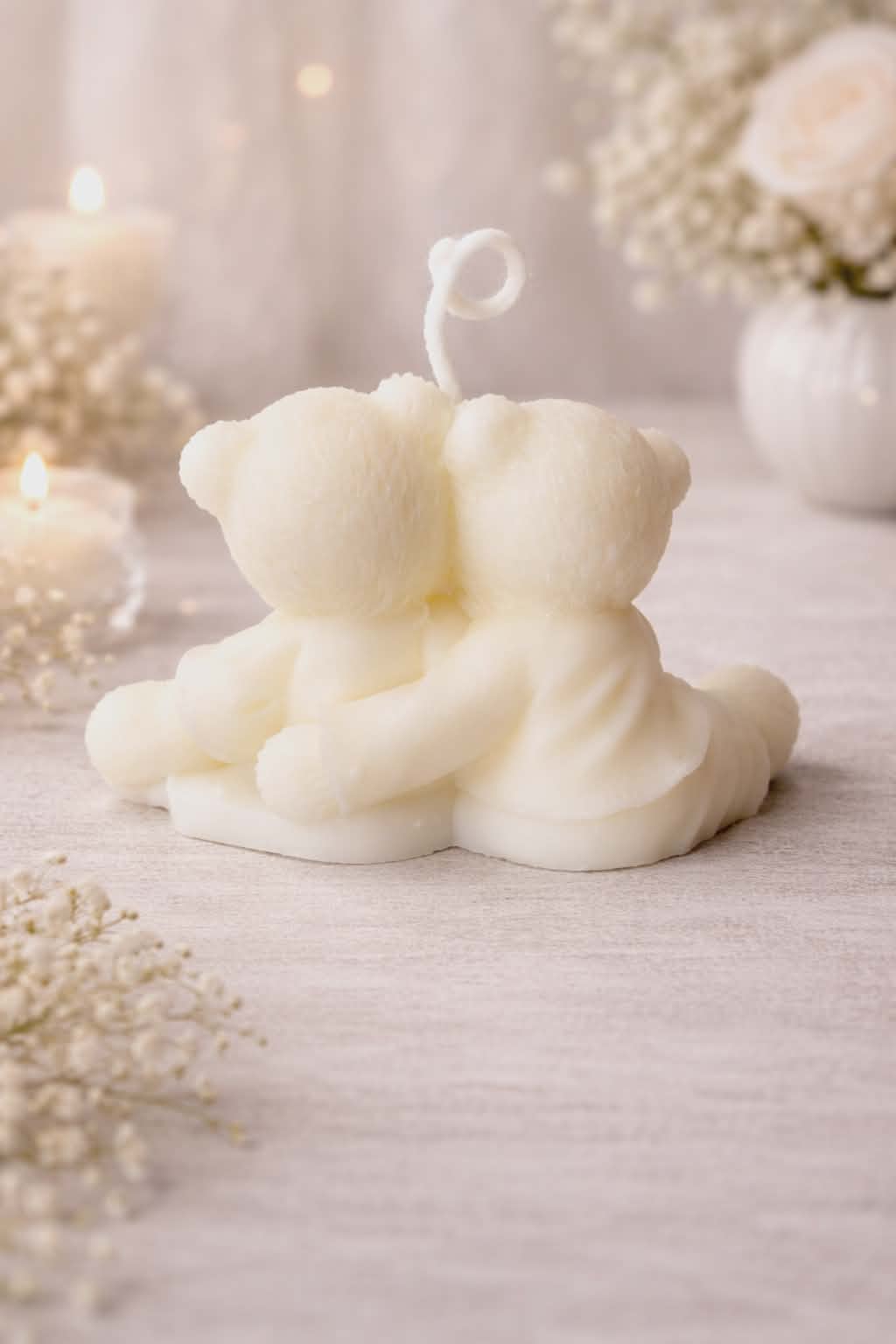 Teddy Bears with a Heart 100% Eco Natural Soy Wax Candle